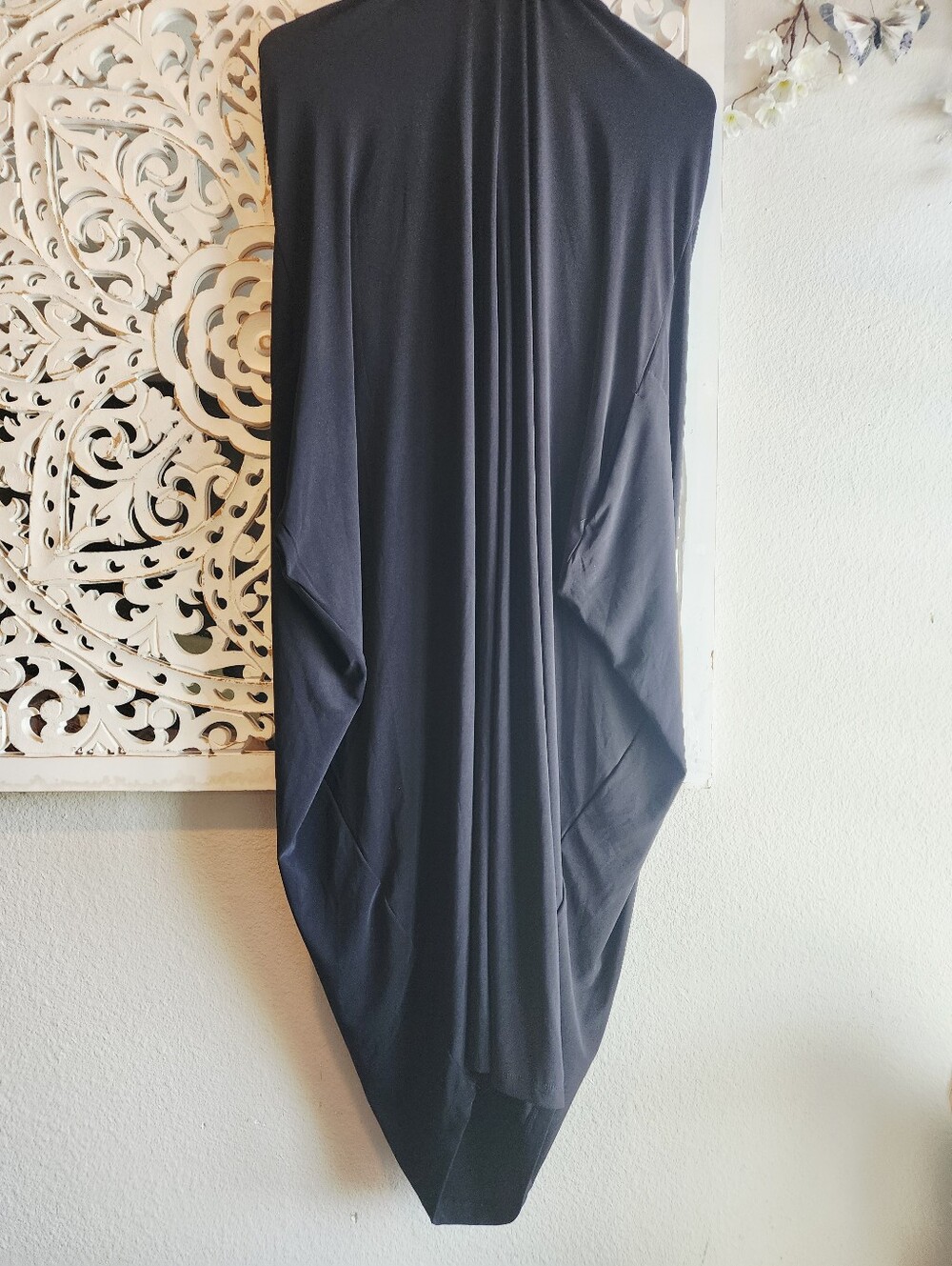 ALEMBIKA DESIGNED BY HAGAR ALEMBIK SAVOIR MAXI WOMENS BLACK DRESS SIZE 6 - Picture 13 of 16